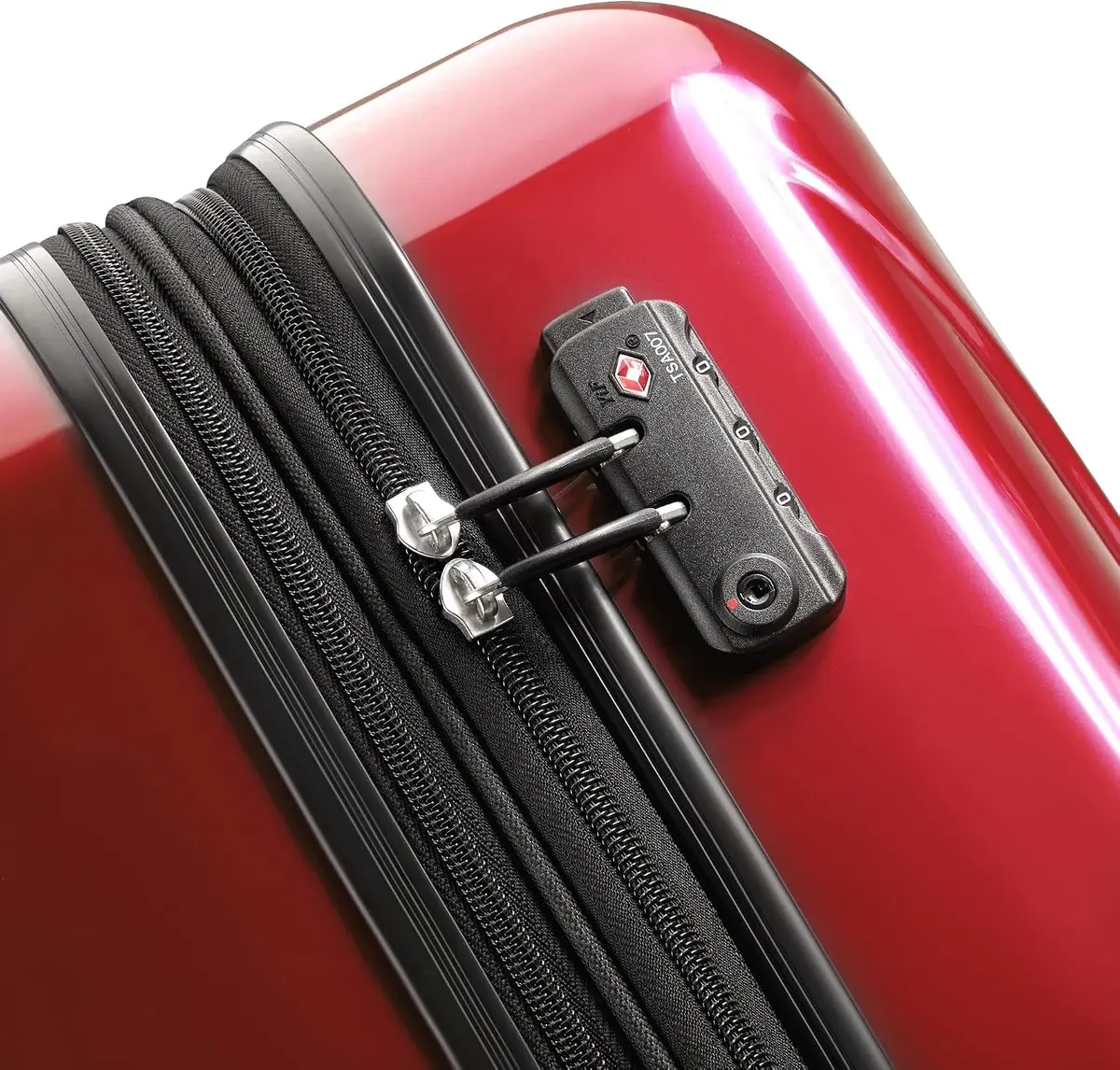 DELSEY PARIS Helium Aero 21 Inch Carry-On Luggage Brick Red | Lightweight Hard Shell with TSA Lock - view 7