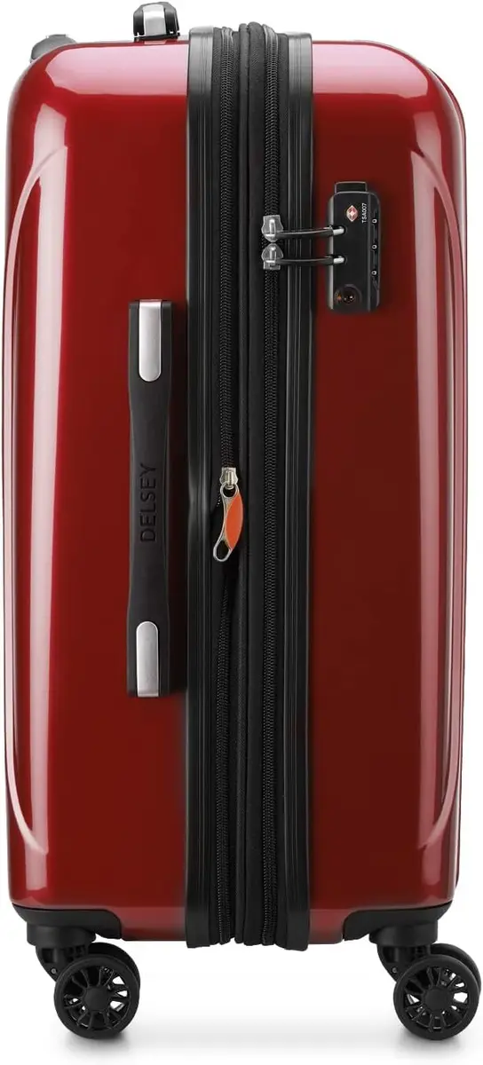 DELSEY PARIS Helium Aero 21 Inch Carry-On Luggage Brick Red | Lightweight Hard Shell with TSA Lock - view 9