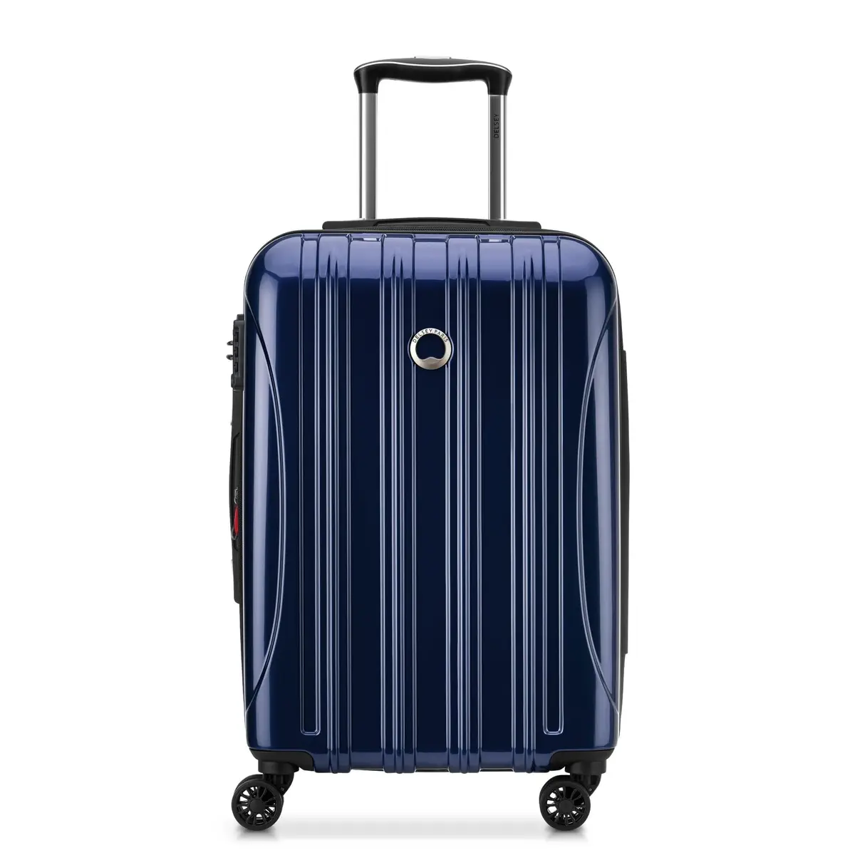 DELSEY PARIS Helium Aero 21 Inch Carry-On Luggage Blue Cobalt | Lightweight Polycarbonate Suitcase with TSA Lock - main product image