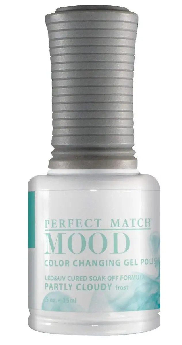LeChat Perfect Match Mood Gel Polish, Partly Cloudy, 0.5 Fl Oz (15ml) | Temperature-Activated Color Change - main product image