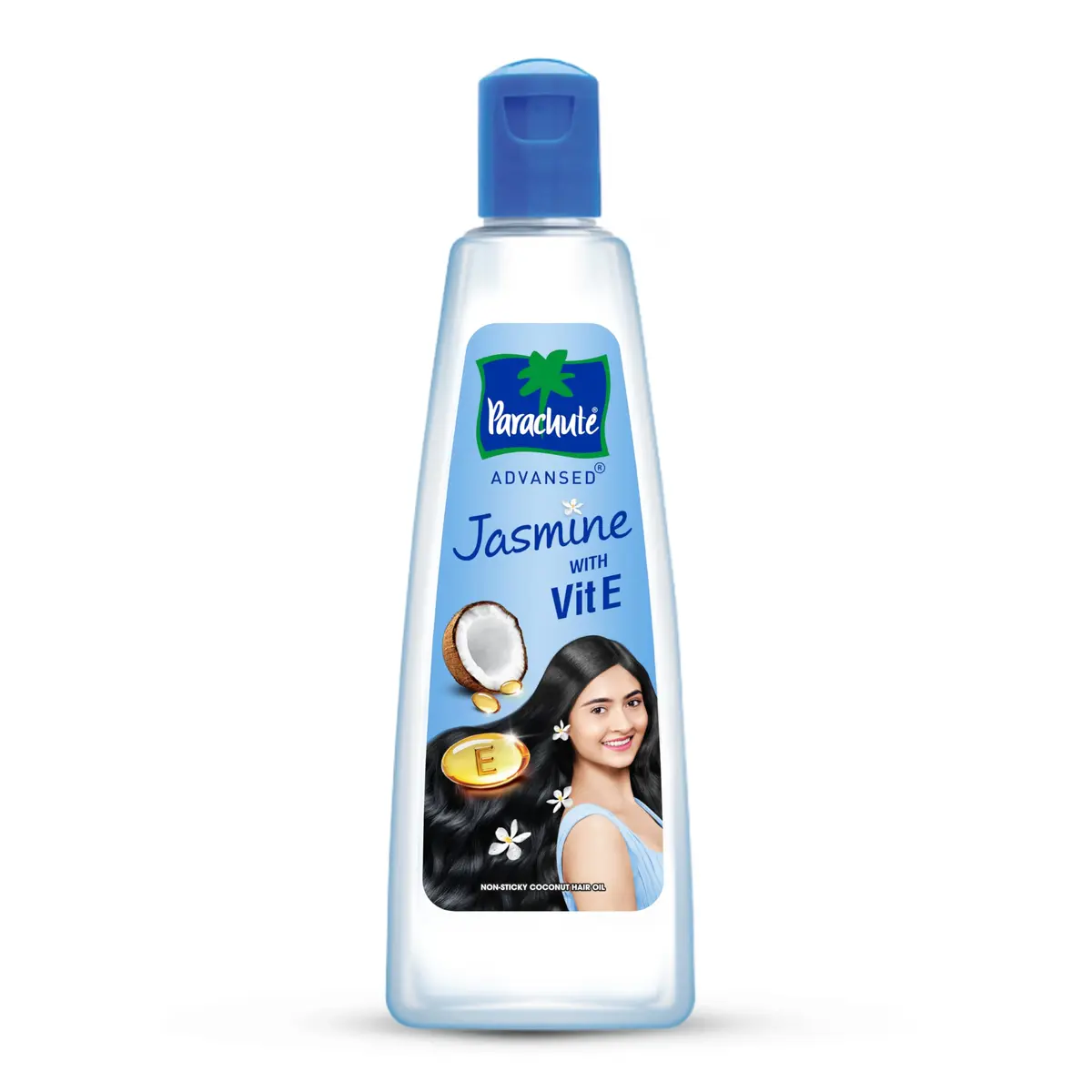 Parachute Advansed Jasmine Enriched Coconut Hair Oil 200ml (6.7 Fl Oz) | Scalp Nourishment for Stronger, Softer Hair - main product image