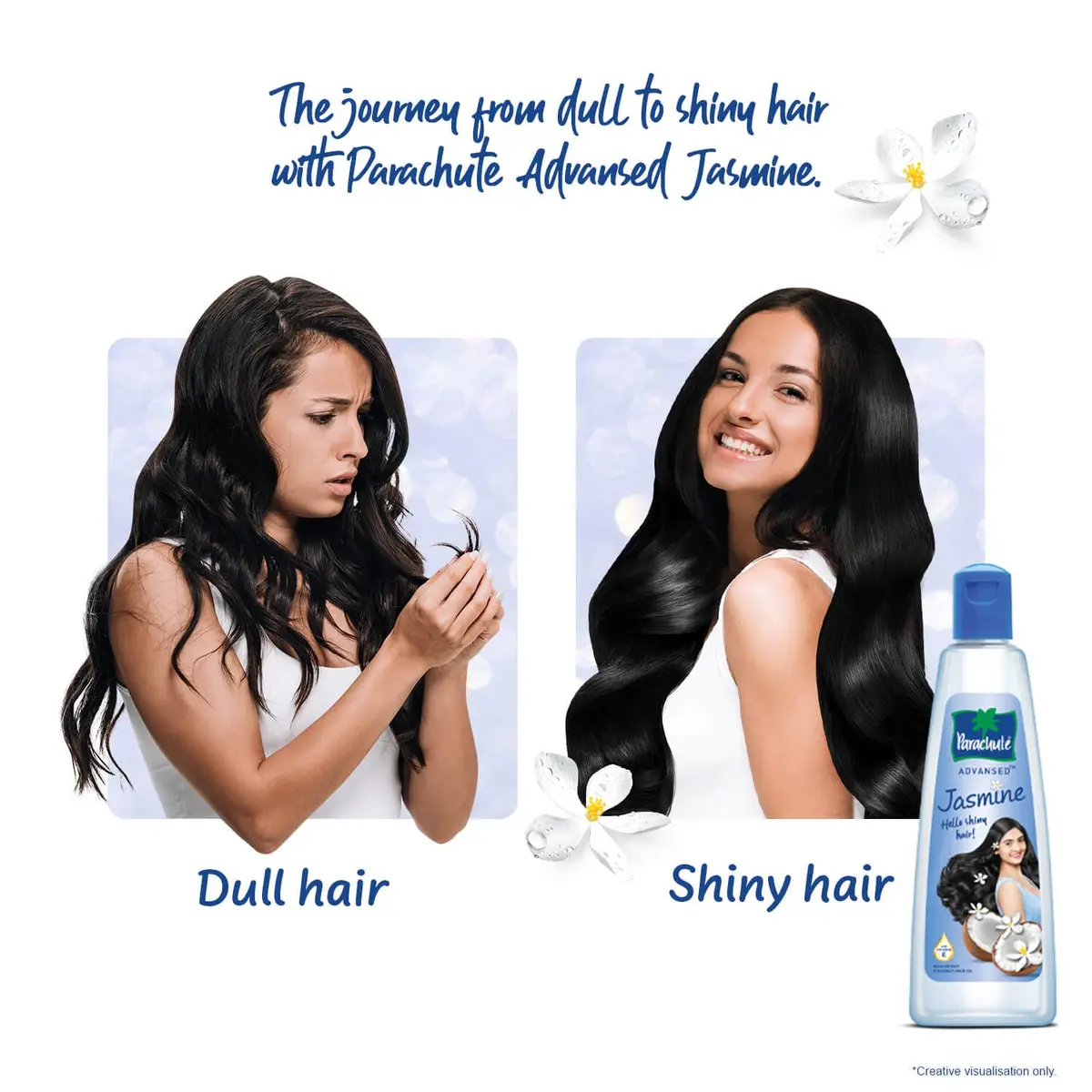Parachute Advansed Jasmine Enriched Coconut Hair Oil 200ml (6.7 Fl Oz) | Scalp Nourishment for Stronger, Softer Hair - view 6