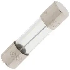 Witonics 250V Cartridge Glass Fuses 5X20mm, 4A | Slow-Blow Time Delay, Clear - main product image