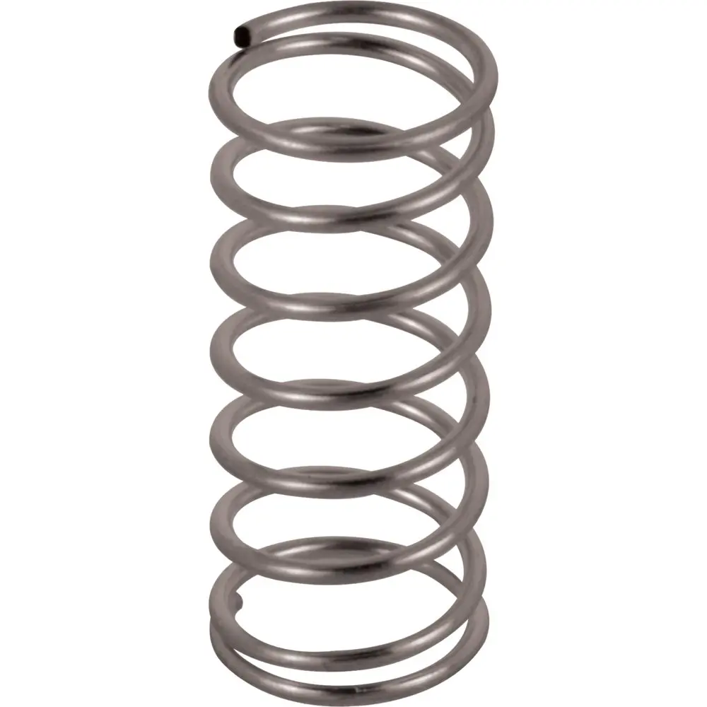 Prime-Line SP 9702 Compression Spring 3/8 in. x 3/4 in. | Steel, Nickel Finish, 6 Pack - main product image