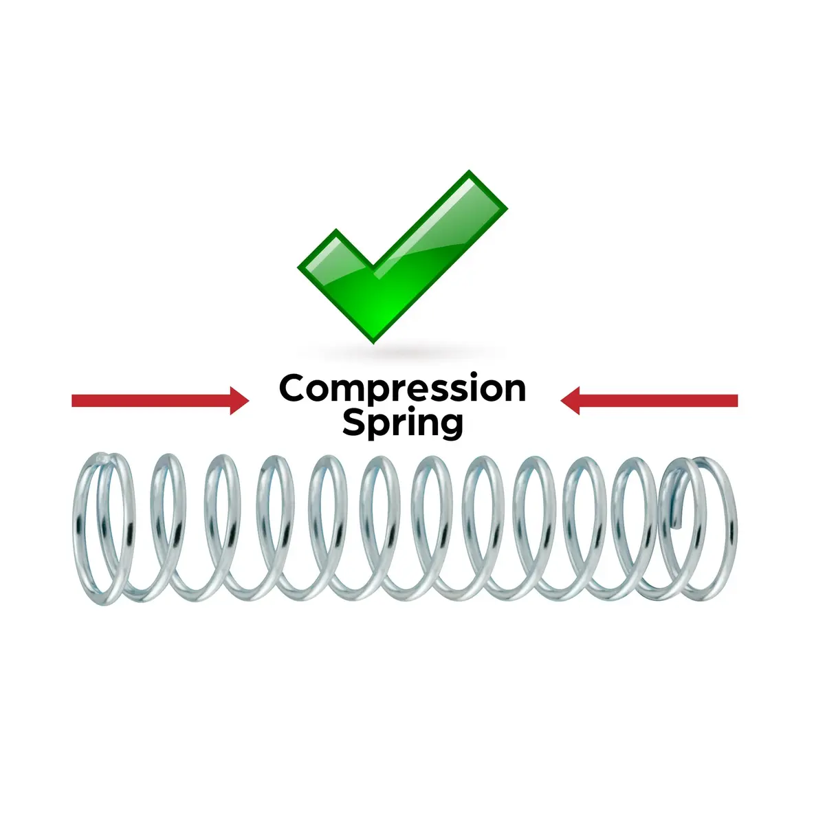 PRIME-LINE Compression Spring 3/16 in. x 1-3/8 in. | Durable Nickel-Plated Steel, 6 Pack - view 4