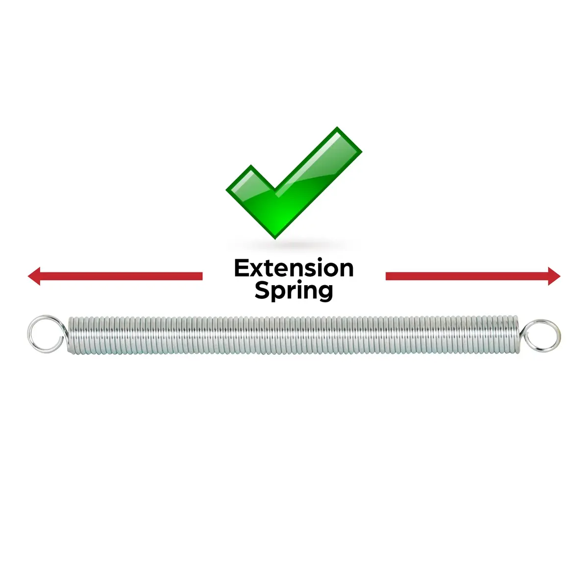 PRIME-LINE SP 9637 Extension Spring 12 Inch (30.48 cm) | Heavy Duty Spring Steel for Garage Doors & Appliances - view 4