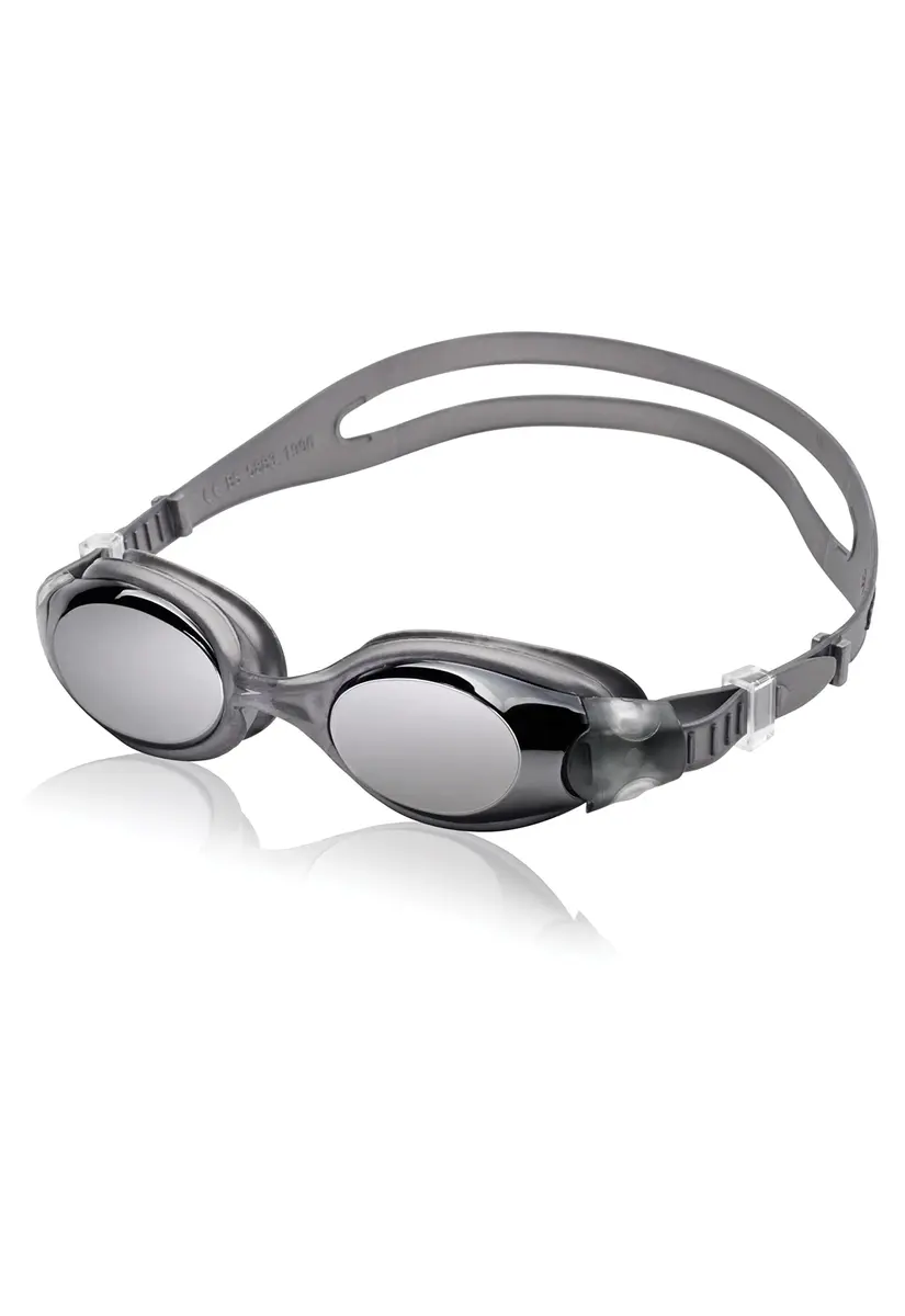 Speedo Unisex-Adult Swim Goggles Hydrosity | Mirrored Charcoal UV Anti-Fog - main product image