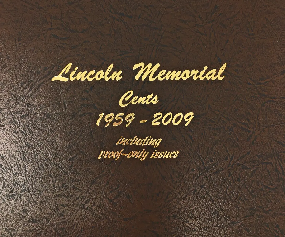 Dansco Lincoln Memorial Cent Coin Album 1958-2009 with Proof #8102 | Holds 180 Coins - view 3
