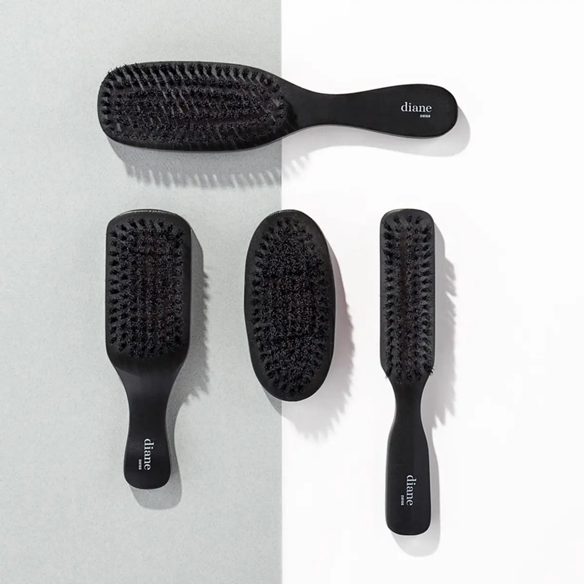 Diane Boar Bristle Military Hair Brush for Men & Women | Detangling & Shine (100% Boar Bristles, 1 Count) - view 5