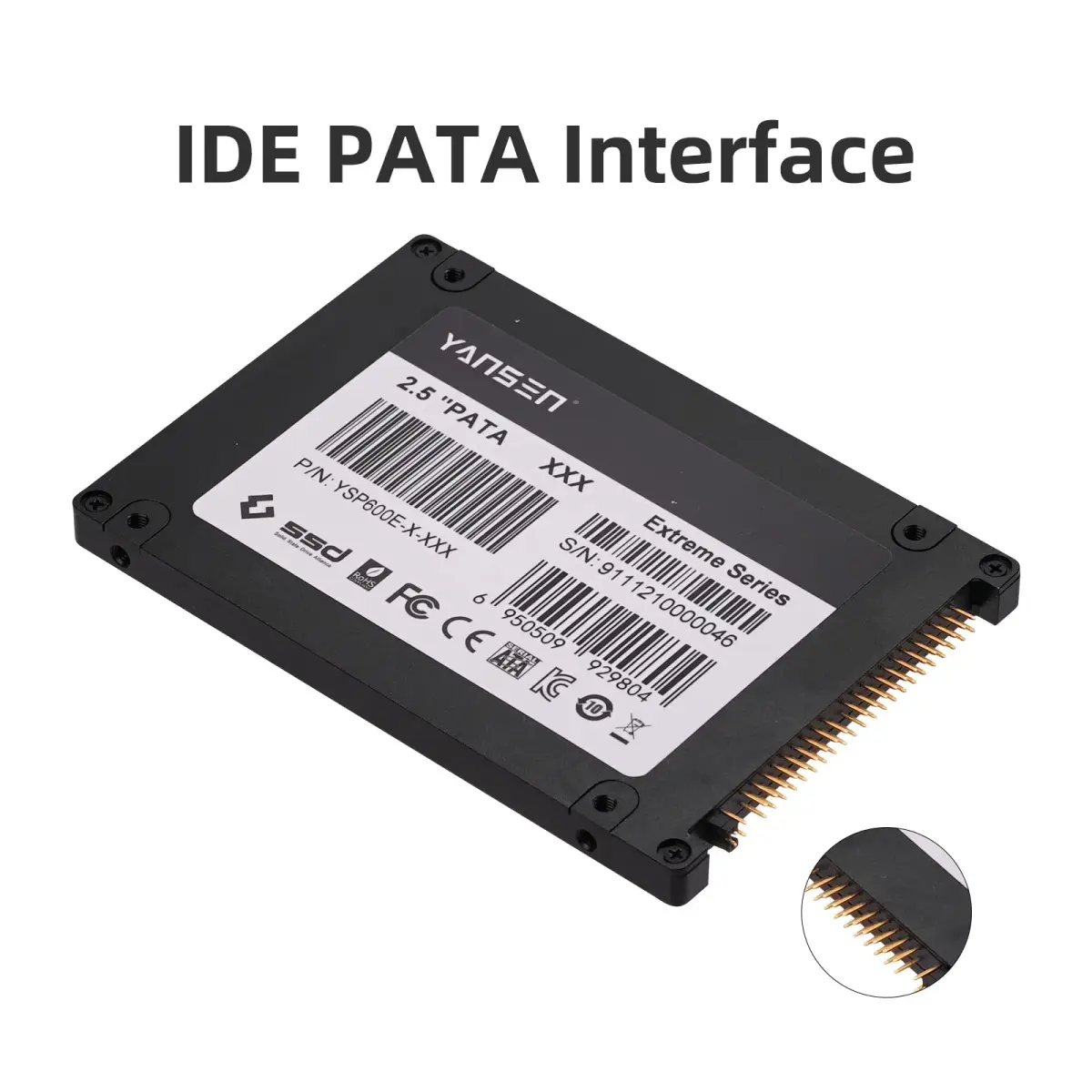 KingSpec 32GB PATA/IDE SSD 2.5 inch Internal Solid State Drive | Upgrade for Old Laptops - view 3