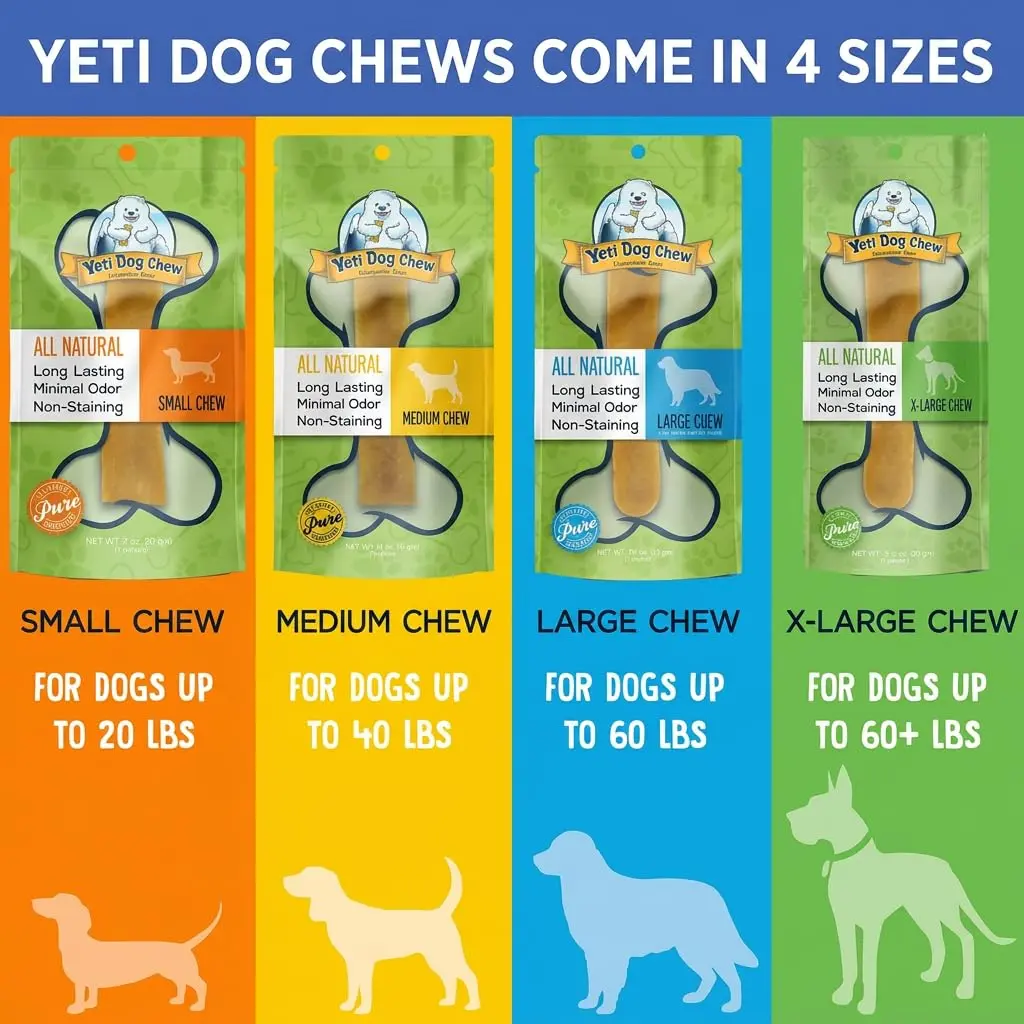 Yeti Himalayan Yak Cheese Dog Chew | Long-Lasting Medium 2.5 oz | Natural, Odor-Free - view 7