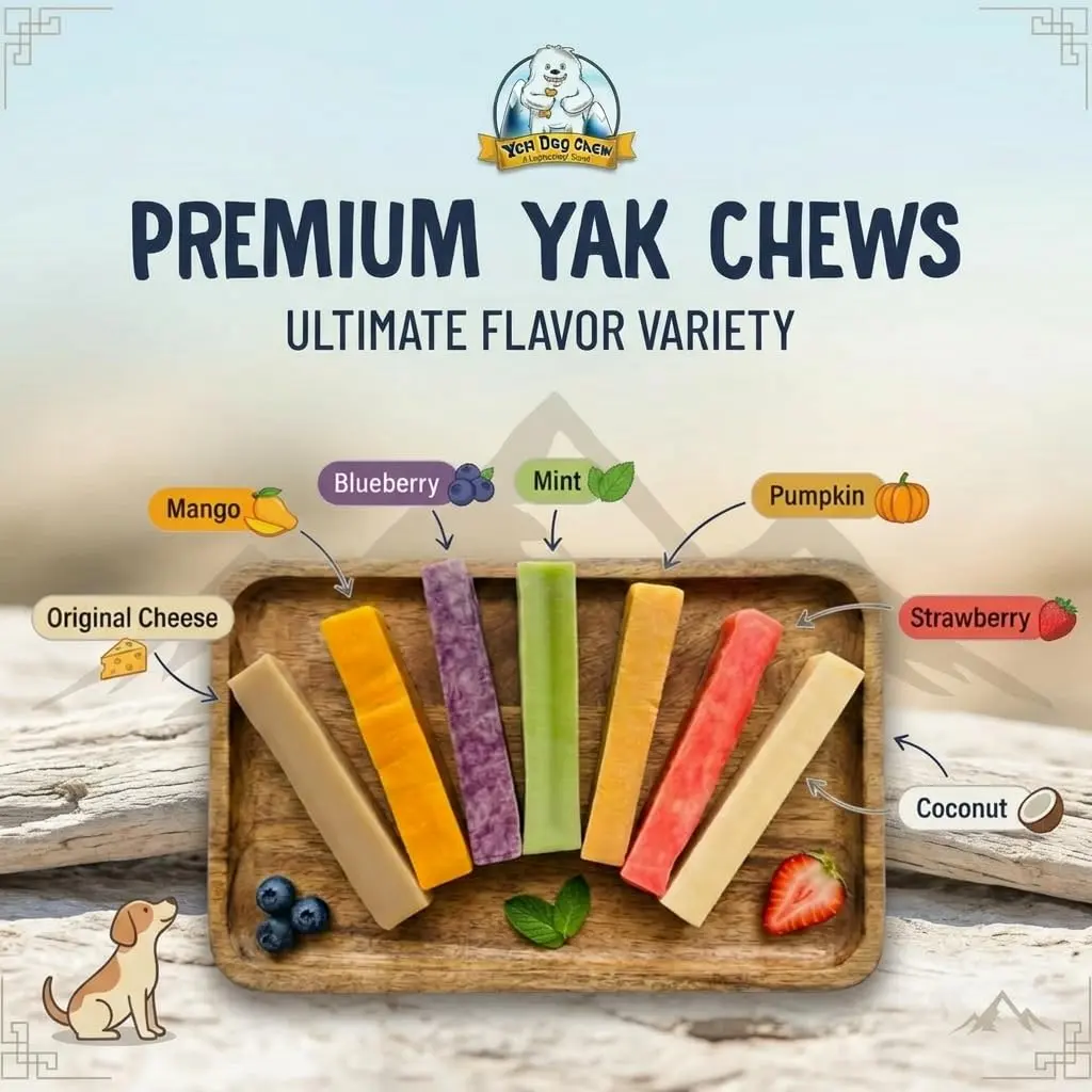 Yeti Himalayan Yak Cheese Dog Chew | Long-Lasting Medium 2.5 oz | Natural, Odor-Free - view 8
