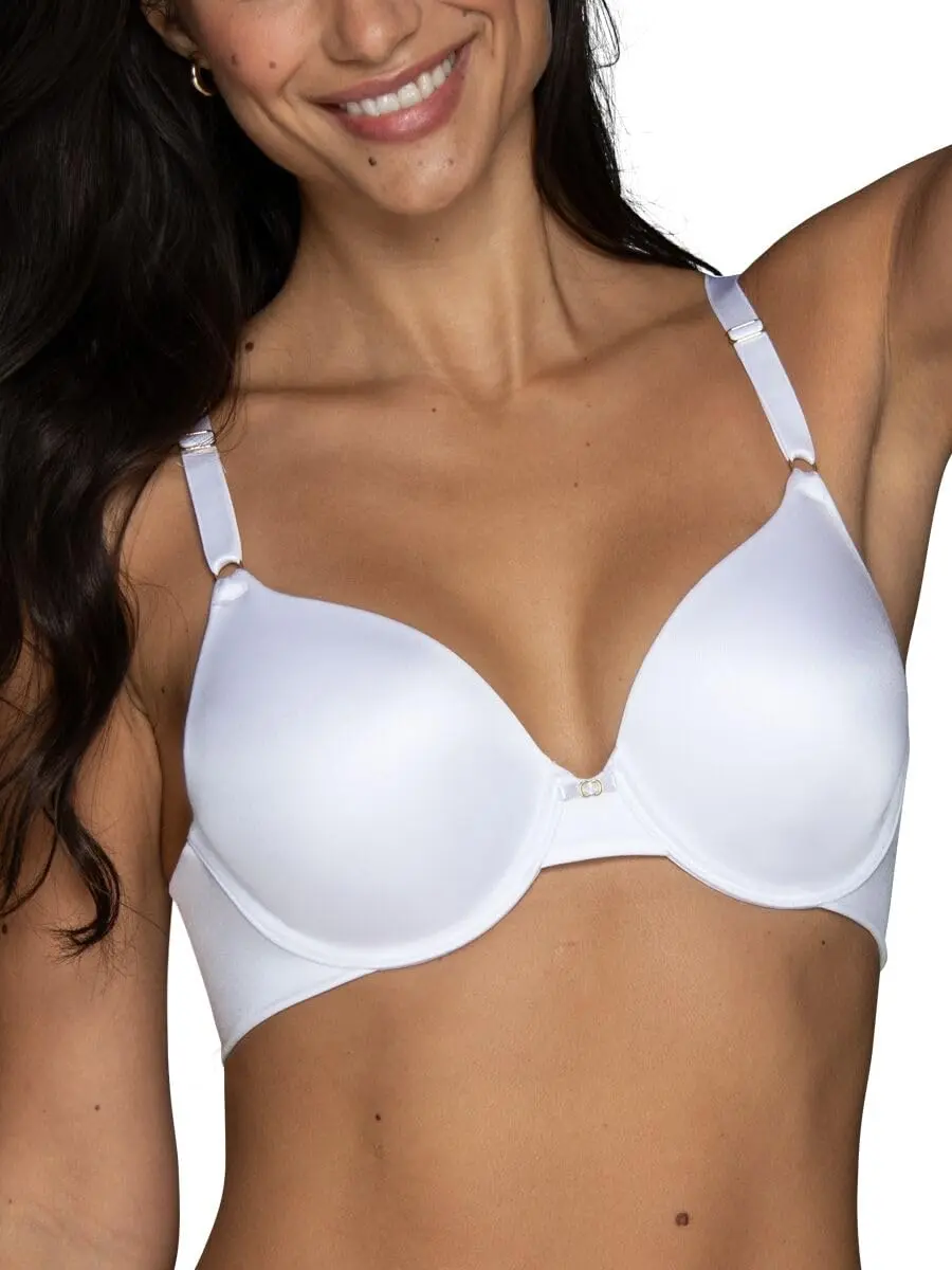 Vanity Fair Full Coverage Beauty Back Smoothing Bra, 36C | Seamless 4-Way Stretch, Lightly Lined Cups, Underwire - main product image