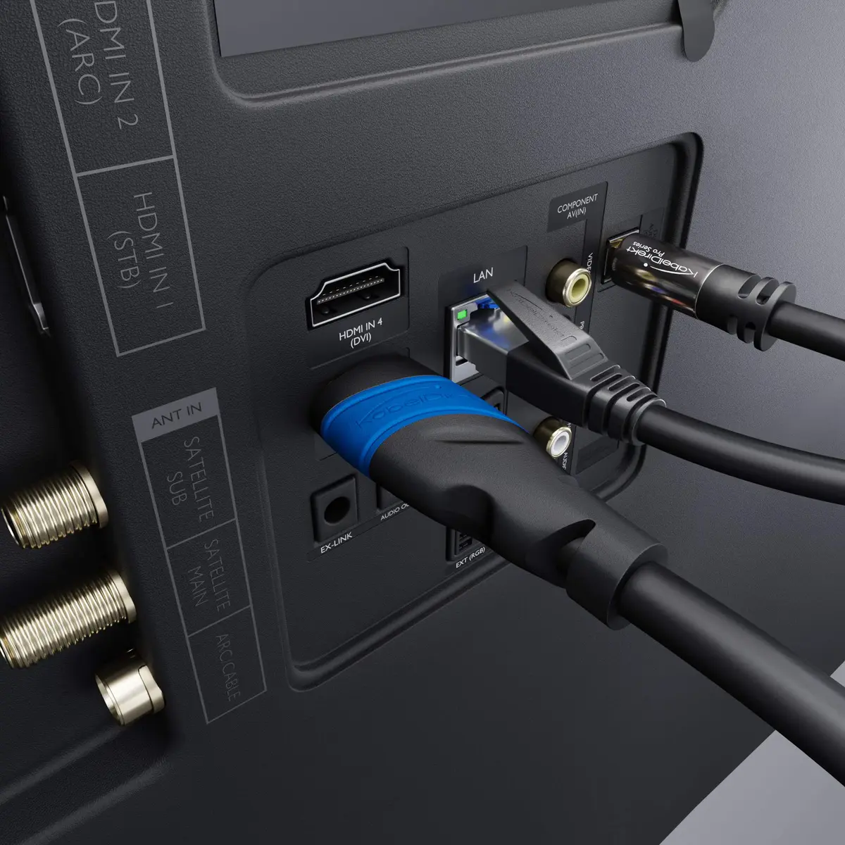 KabelDirekt 4K HDMI Cable 50ft | German Flexcore Technology for Ultra HD & Gaming - view 6