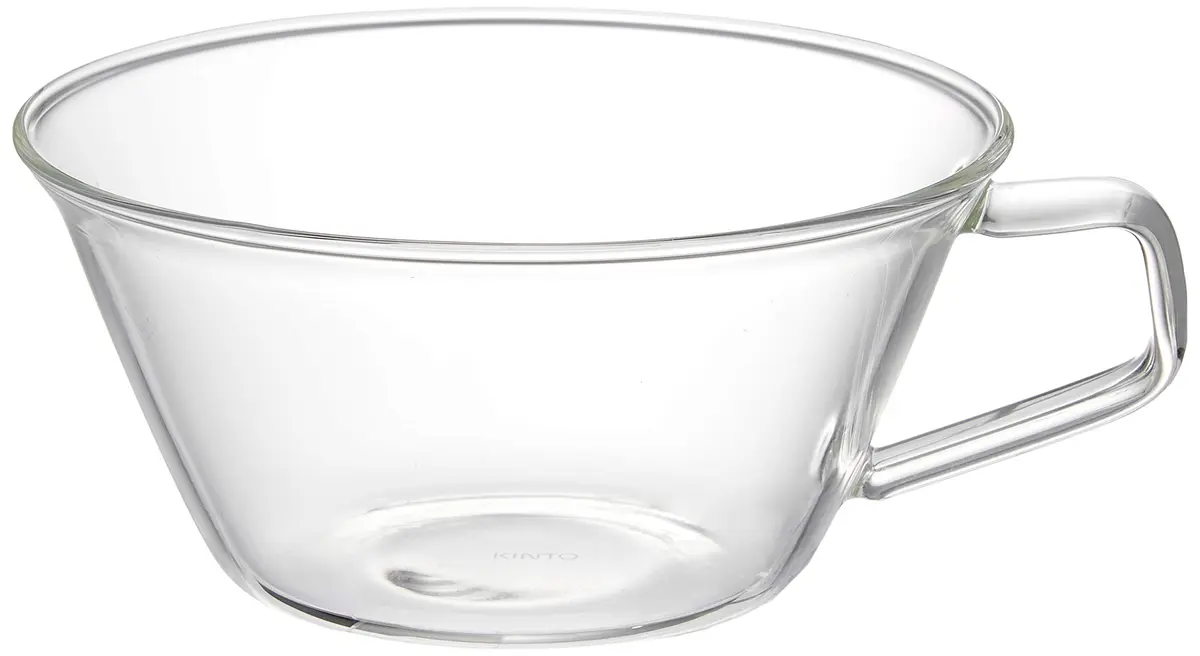 Kinto CAST 8437 Tea Cup 220 ml Heat-Resistant Glass Microwave & Dishwasher Safe - main product image