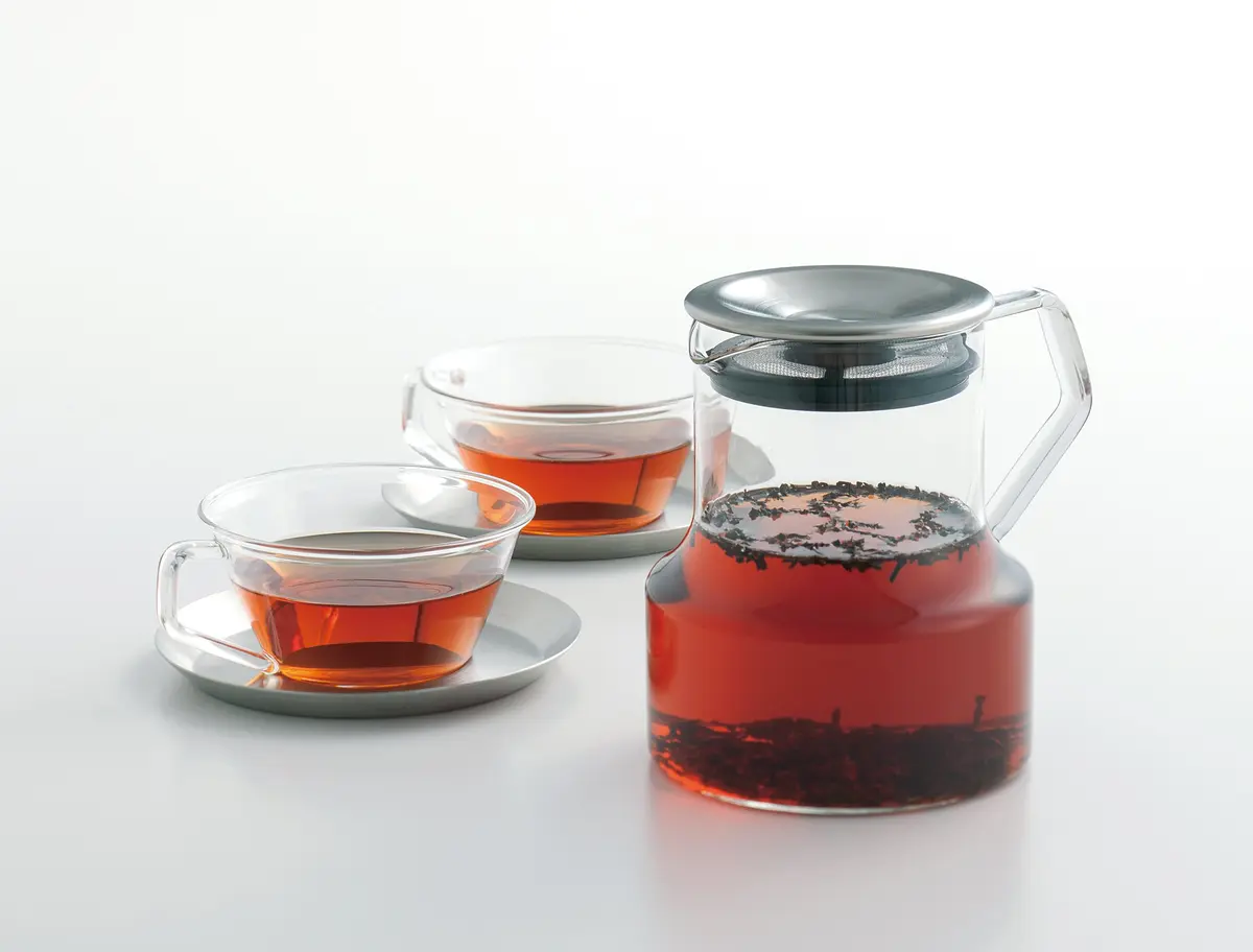 Kinto CAST 8437 Tea Cup 220 ml Heat-Resistant Glass Microwave & Dishwasher Safe - view 2