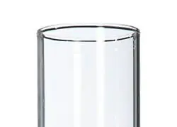 B&P Lamp 3 Inch by 10 Inch Clear Glass Oil Lamp Chimney | Vintage & Restoration - view 8