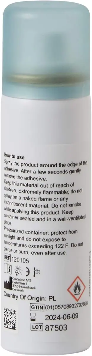 Coloplast Brava Adhesive Remover 50 mL | Silicone-Based, Easy Adhesive Dissolution - view 4