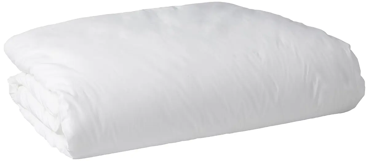 National Allergy 100% Cotton Duvet Cover Queen Size | Oversized 96x92, White, Hypoallergenic - main product image