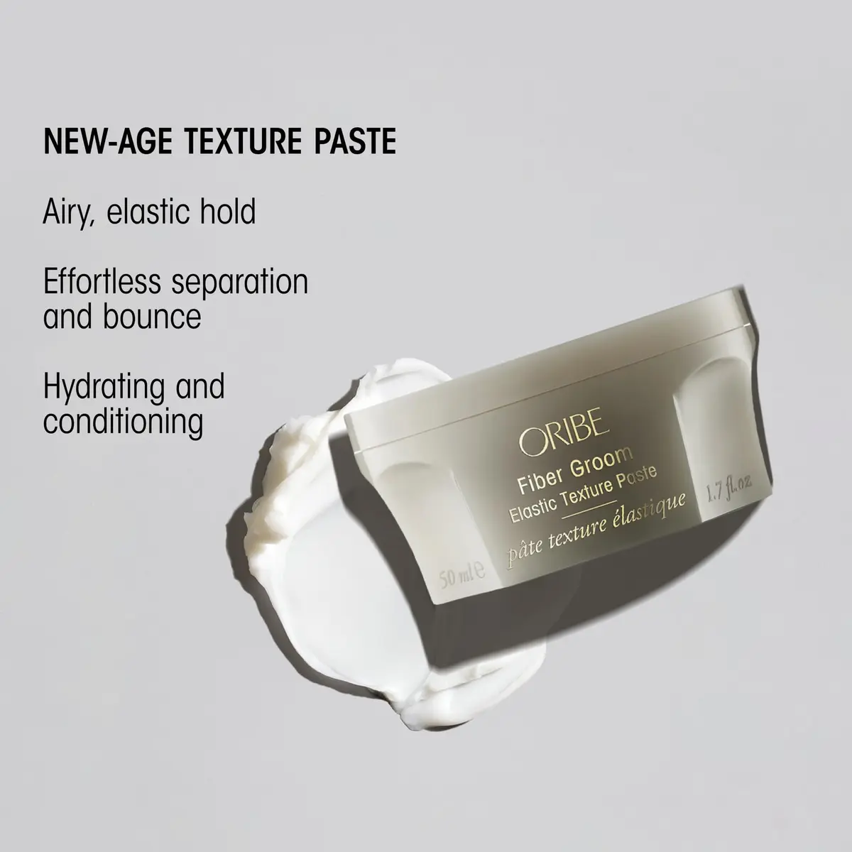 ORIBE Fiber Groom Texture Paste - Creates Separation & Bounce - 1.7oz | Light Hold, Moisturizes & Adds Shine - view 3