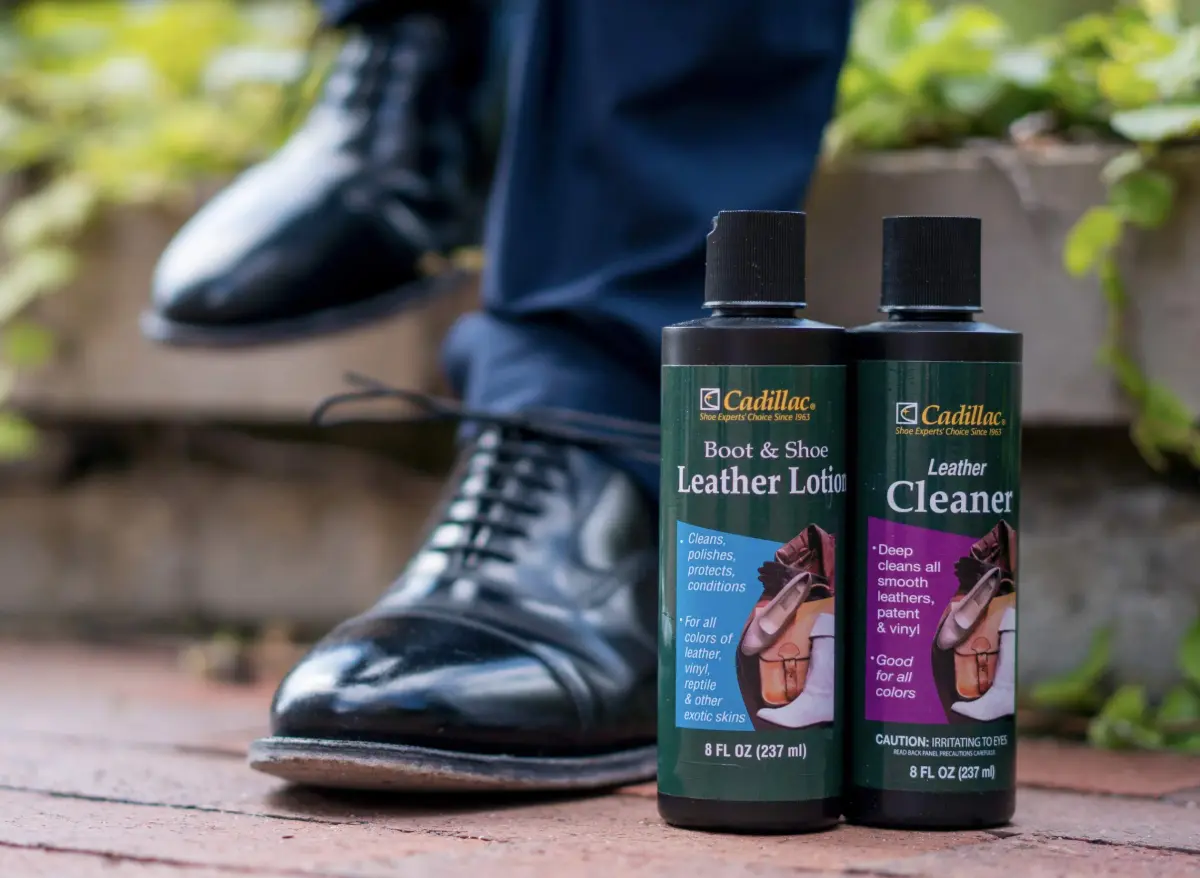 Cadillac Boot and Shoe Leather Lotion 8 Fl Oz (237 ml) | Cleans, Conditions, Protects, and Polishes Leather Footwear - view 5