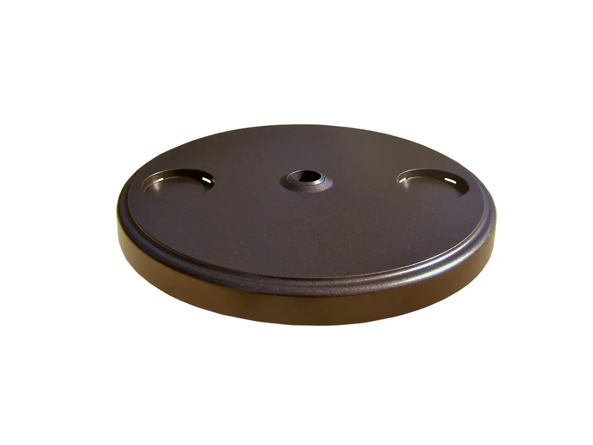 Shademobile RU22-6275 Accessory Table, Bronze | 21-inch Round Resin Table for Patio & Garden - main product image