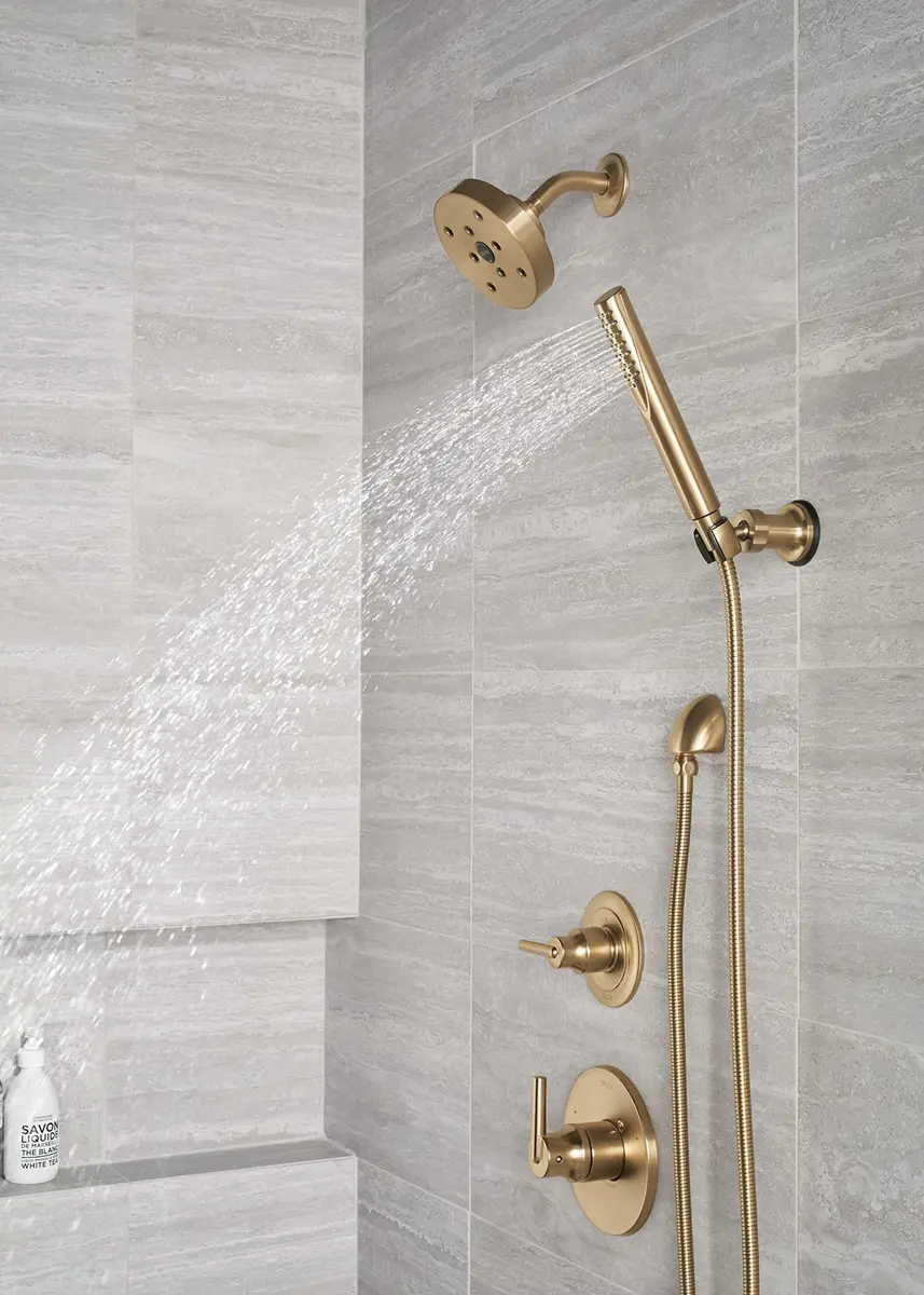 Delta Faucet Trinsic Handheld Shower Head 0.5 in | WaterSense & CALGreen Certified - view 2