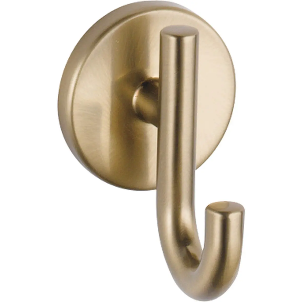DELTA Single Towel Hook for Bathroom or Kitchen | Champagne Bronze | Trinsic Accessories - main product image