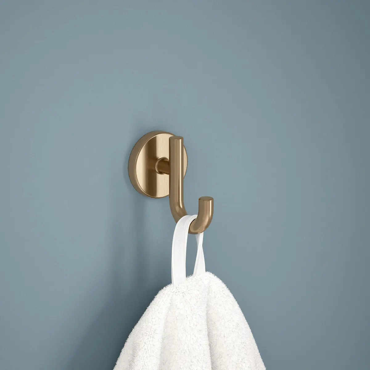 DELTA Single Towel Hook for Bathroom or Kitchen | Champagne Bronze | Trinsic Accessories - view 2