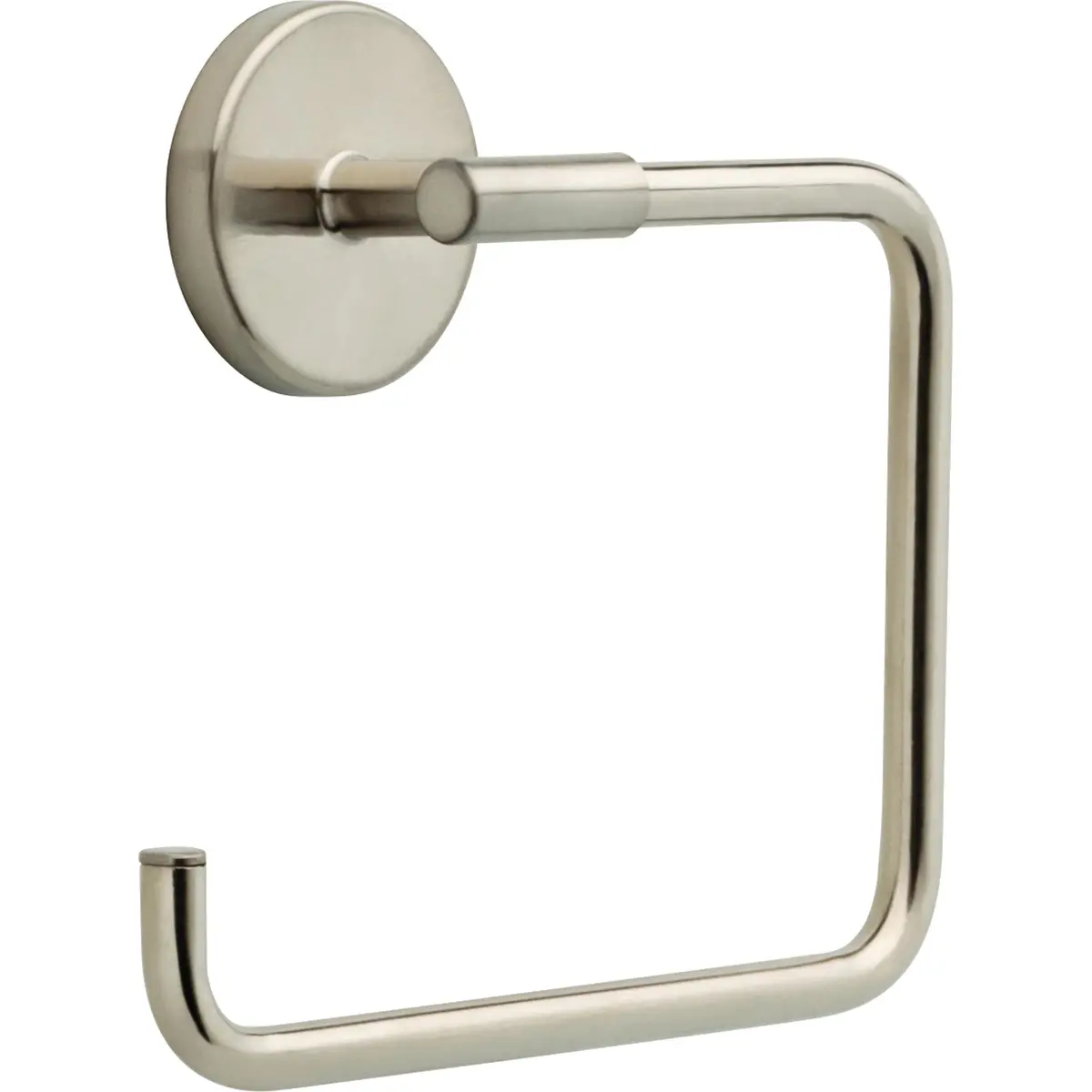 Delta Hand Towel Holder | Square Stainless Steel Ring for Hanging Towels in Kitchen, Bathroom | Trinsic Accessories - main product image