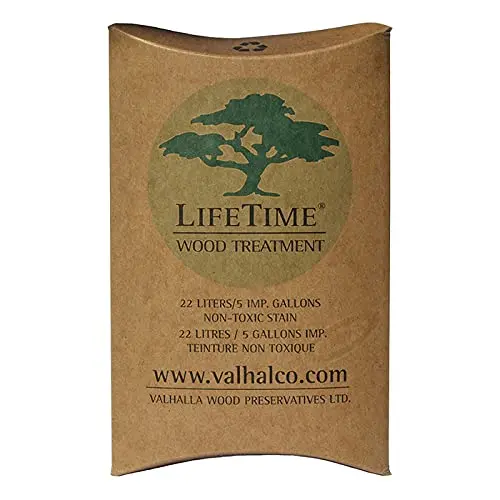 VALHALLA WOOD PRESERVATIVES 5-Gallon Eco Friendly Non Toxic Lifetime Wood Treatment Pouch | Permanent, Natural & Safe for All Wood Types - view 2