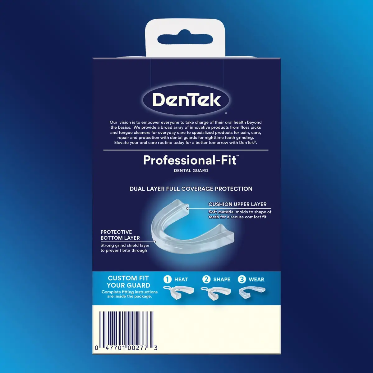 DenTek Professional-Fit Dental Guard for Teeth Grinding, 1 Count | Custom Fit Night Guard for Bruxism - view 7