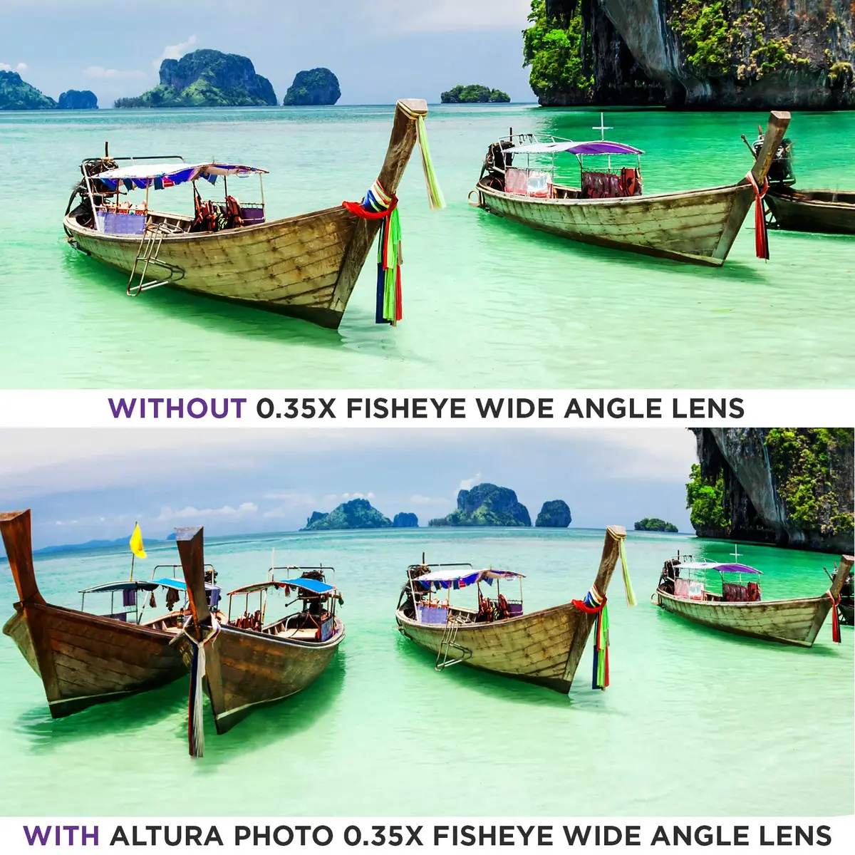 Altura Photo 58mm 0.35x Fisheye Wide Angle Lens with Macro for Canon DSLR | Ultra Wide & Macro - view 5