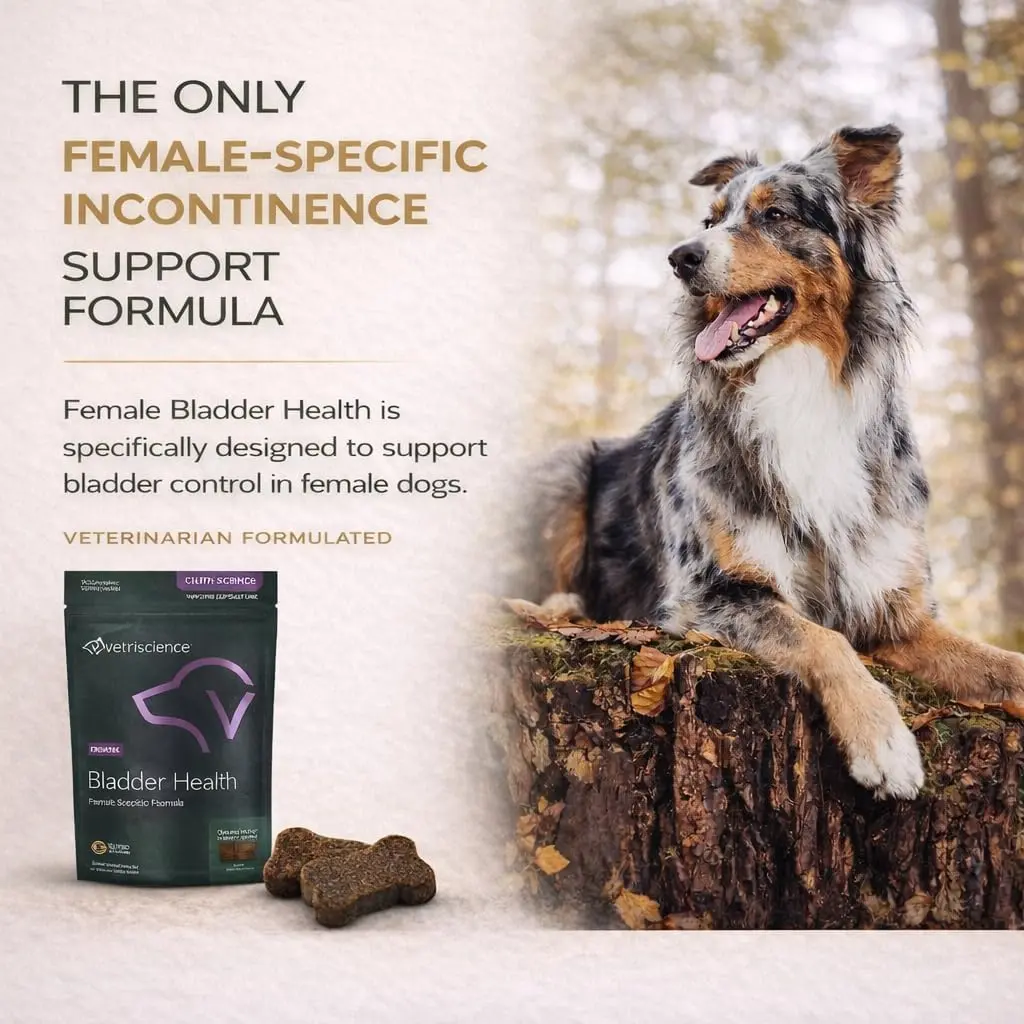 VetriScience Bladder Health Chews for Dogs, Chicken Flavor, 60 Count | Supports Bladder Control & Urinary Health - view 3