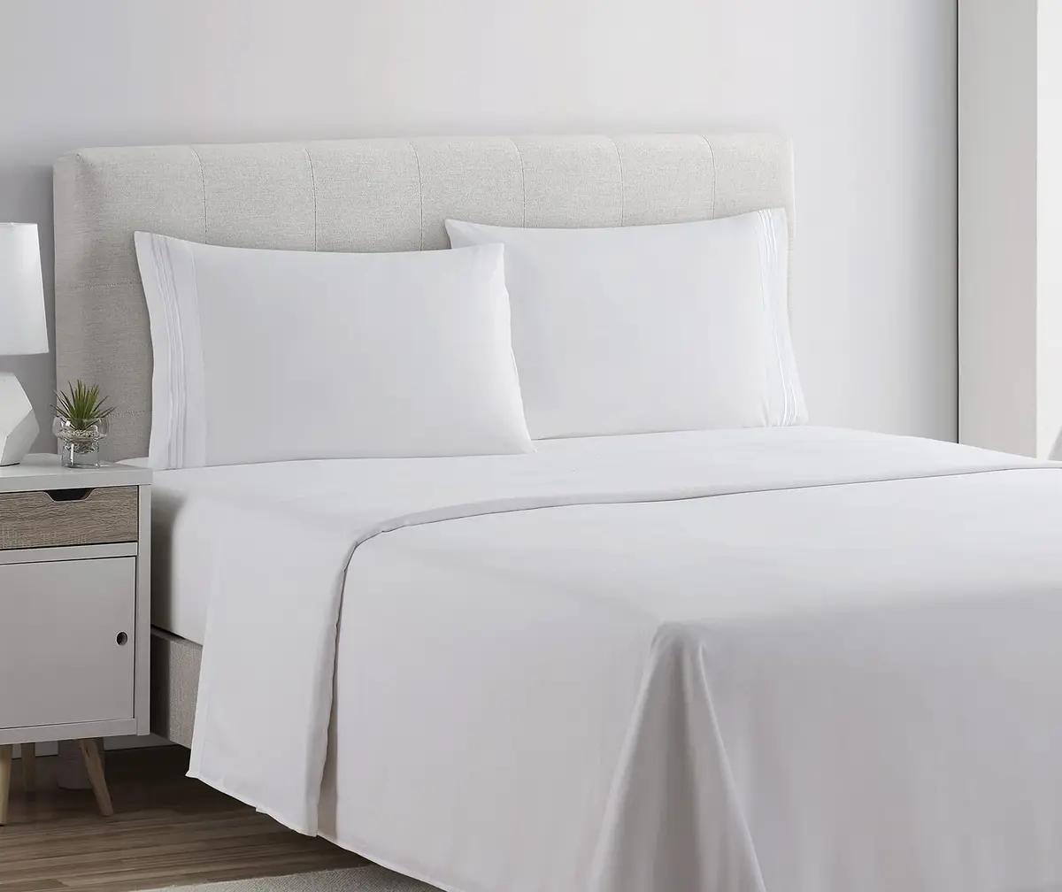 Clara Clark Bed Sheets Premier 1800 Series King | Wrinkle & Fade Resistant Microfiber Bedding - view 2