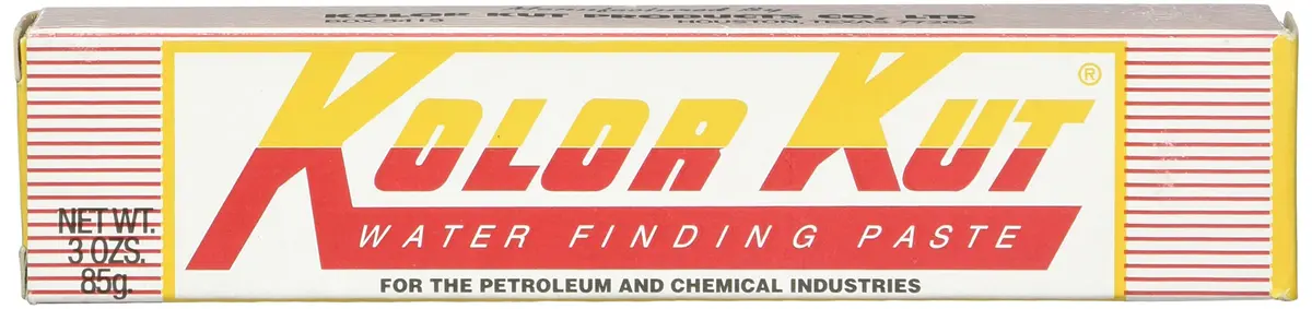 Kolor Kut 3 Ounce Water Finding Paste | Detects Water in Fuel Tanks Instantly - main product image