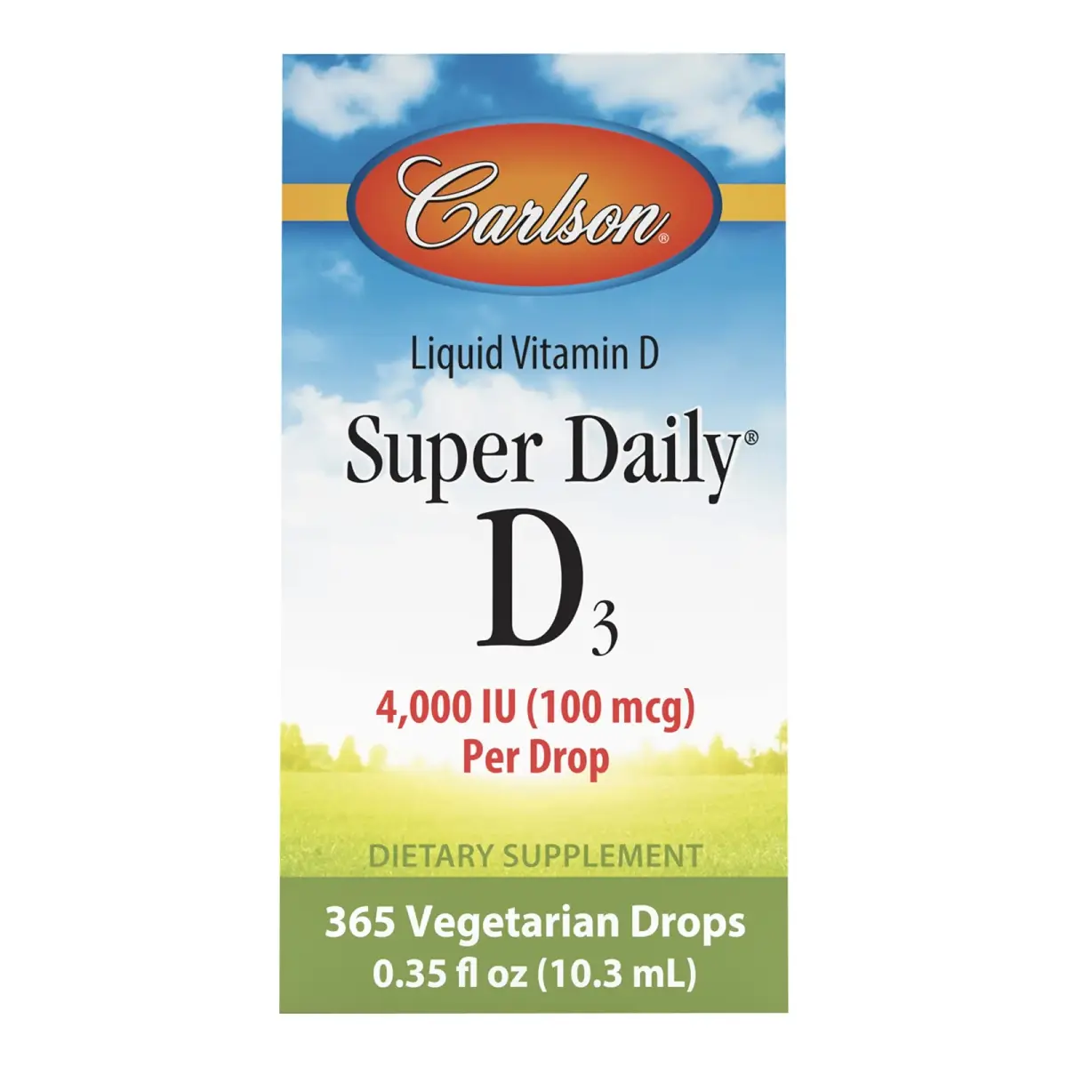 Carlson Super Daily D3 Liquid 4,000 IU (100 mcg) | Supports Heart, Immune, Bone Health - view 6