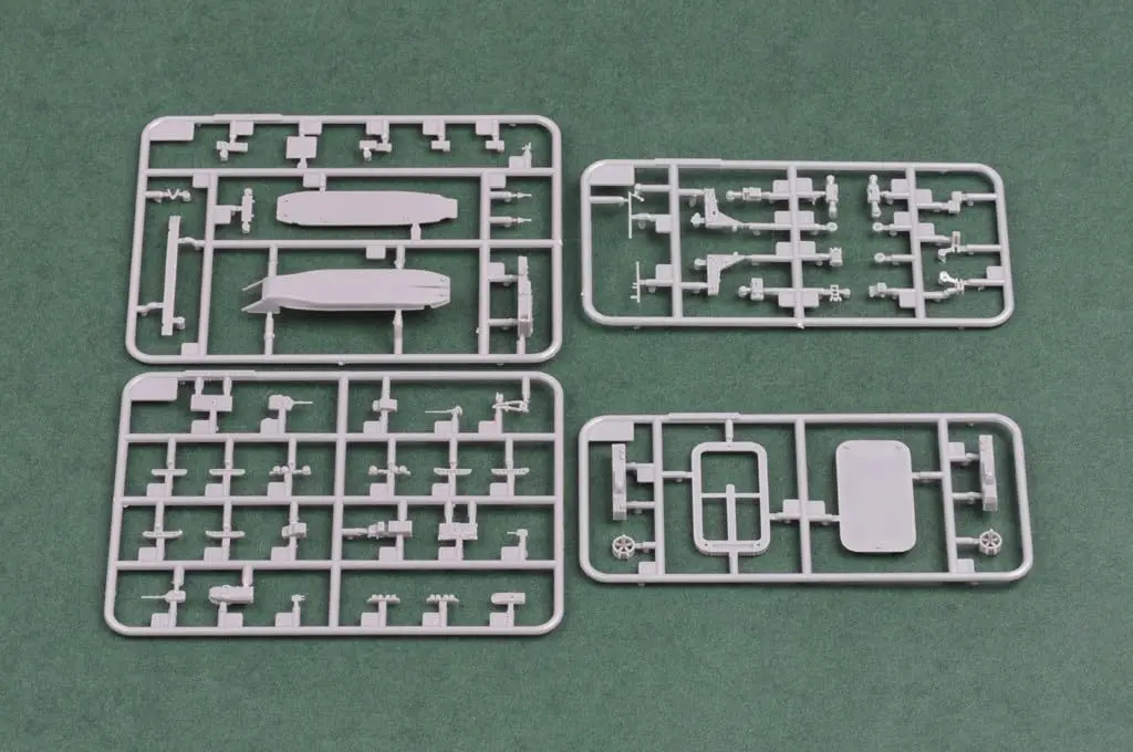 Hobby Boss USS Essex LHD-2 Model Building Kit 1/700 Scale | 600+ Pieces for Detailed Assembly - view 9