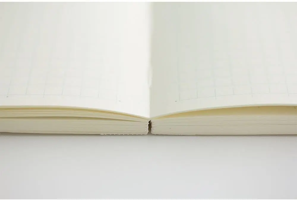 Midori MD Notebook, A5, Grid Ruled | Original Writing Paper, 176 Pages, Thread Binding - view 3