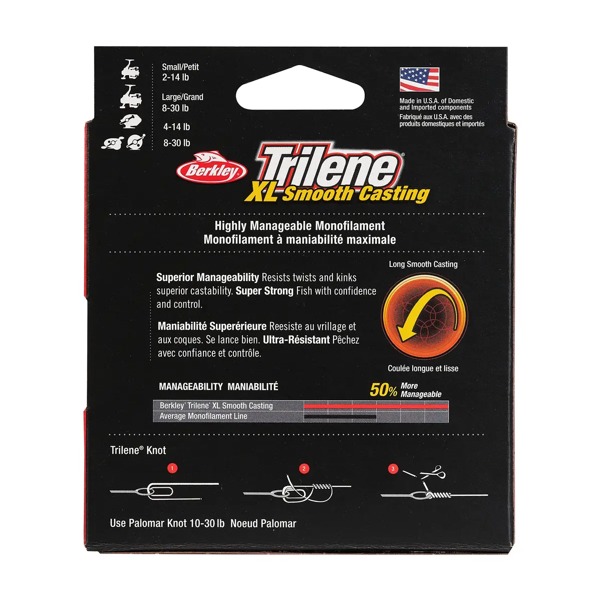 Berkley Trilene XL Low-Vis Green 10lb | 4.5kg, 300yd | 274m Monofilament Fishing Line for Freshwater - view 6