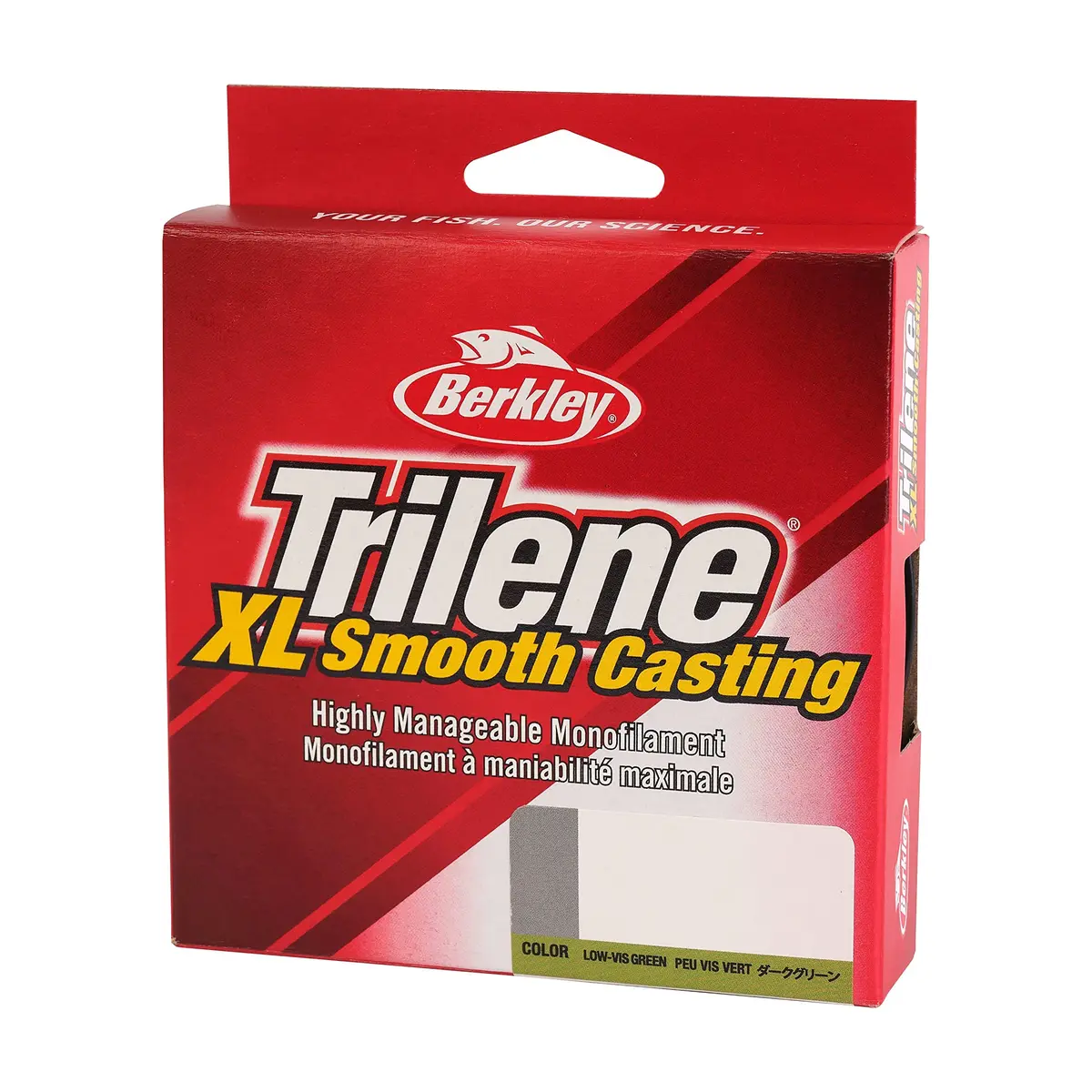 Berkley Trilene XL Low-Vis Green 10lb | 4.5kg, 300yd | 274m Monofilament Fishing Line for Freshwater - view 3