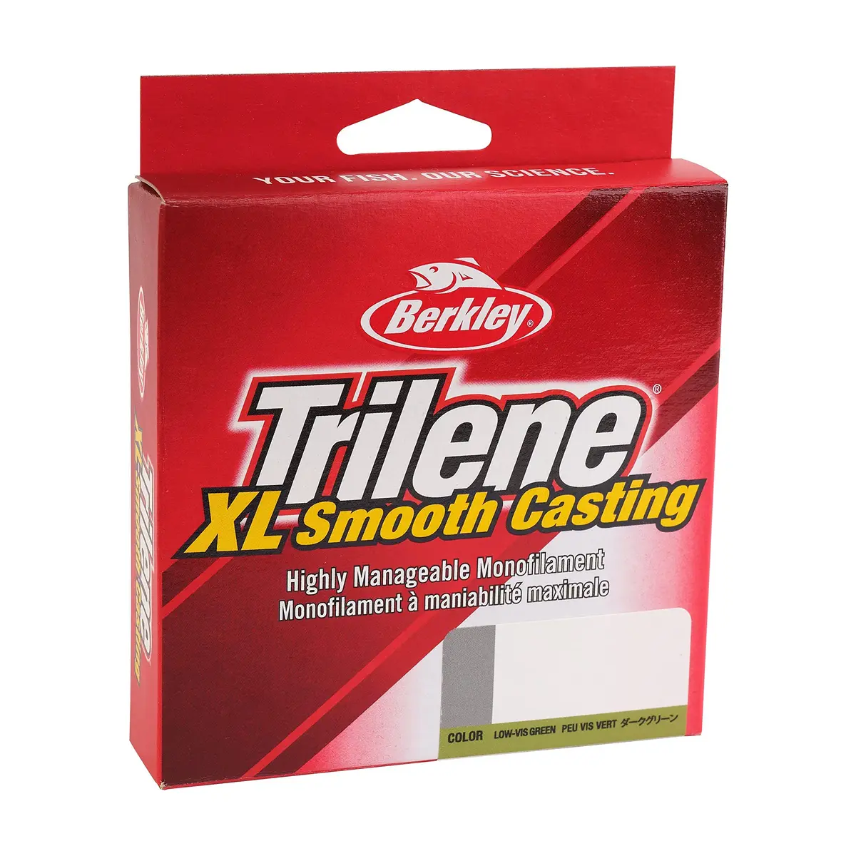 Berkley Trilene XL Low-Vis Green 10lb | 4.5kg, 300yd | 274m Monofilament Fishing Line for Freshwater - view 4