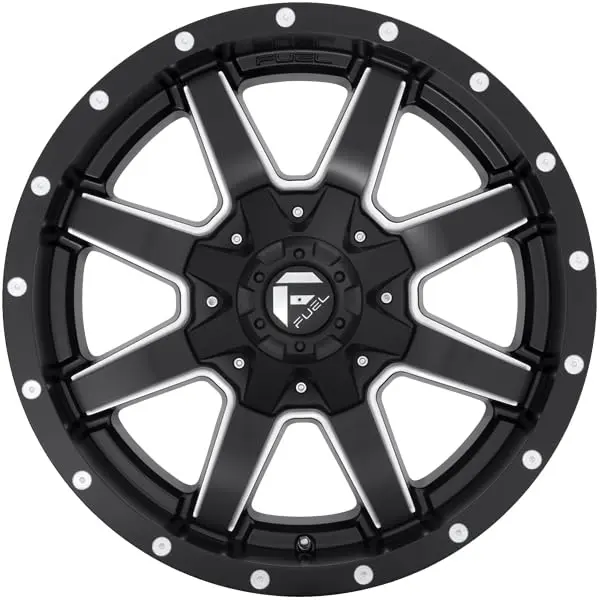 Fuel Off-Road D538 Maverick 20x9 Matte Black Wheel | 5x139.75 Bolt Pattern, 20 Inch Diameter, 9 Inch Width - view 8