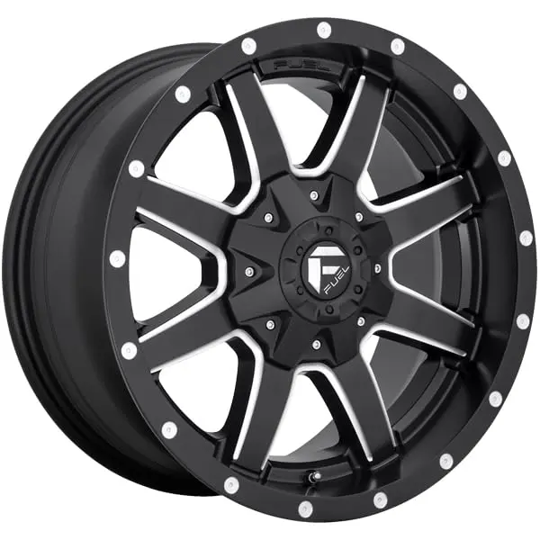 Fuel Off-Road D538 Maverick 20x9 Matte Black Wheel | 5x139.75 Bolt Pattern, 20 Inch Diameter, 9 Inch Width - view 4