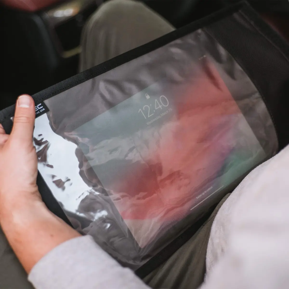 OffGrid by EDEC Tablet Faraday Bag with Window - Signal Blocking, Anti-Tracking, EMP Protection - 16" x 9.5" | Forensic Grade Shielding - view 4