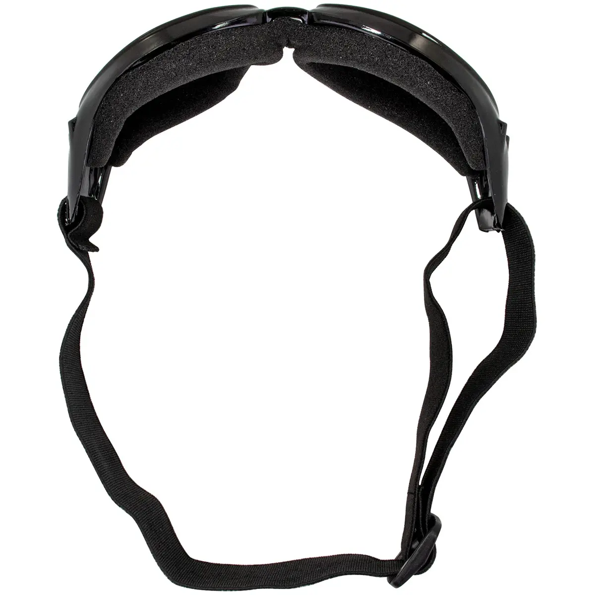 Birdz Eagle Motorcycle Goggles Black Frame Mirrored Brown Lens | 100% UVA/UVB Protection for Long Rides - view 7