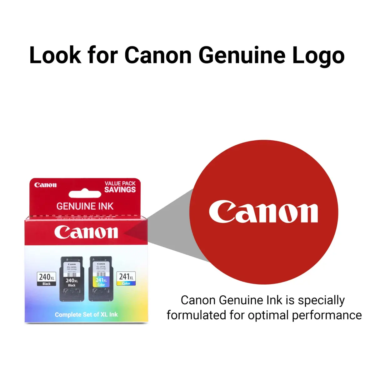 Canon PG-240 XL / CL-241 XL Value Pack (2 Cartridges) — Black & Color Ink | 300 Pages Black, 400 Pages Color - view 4