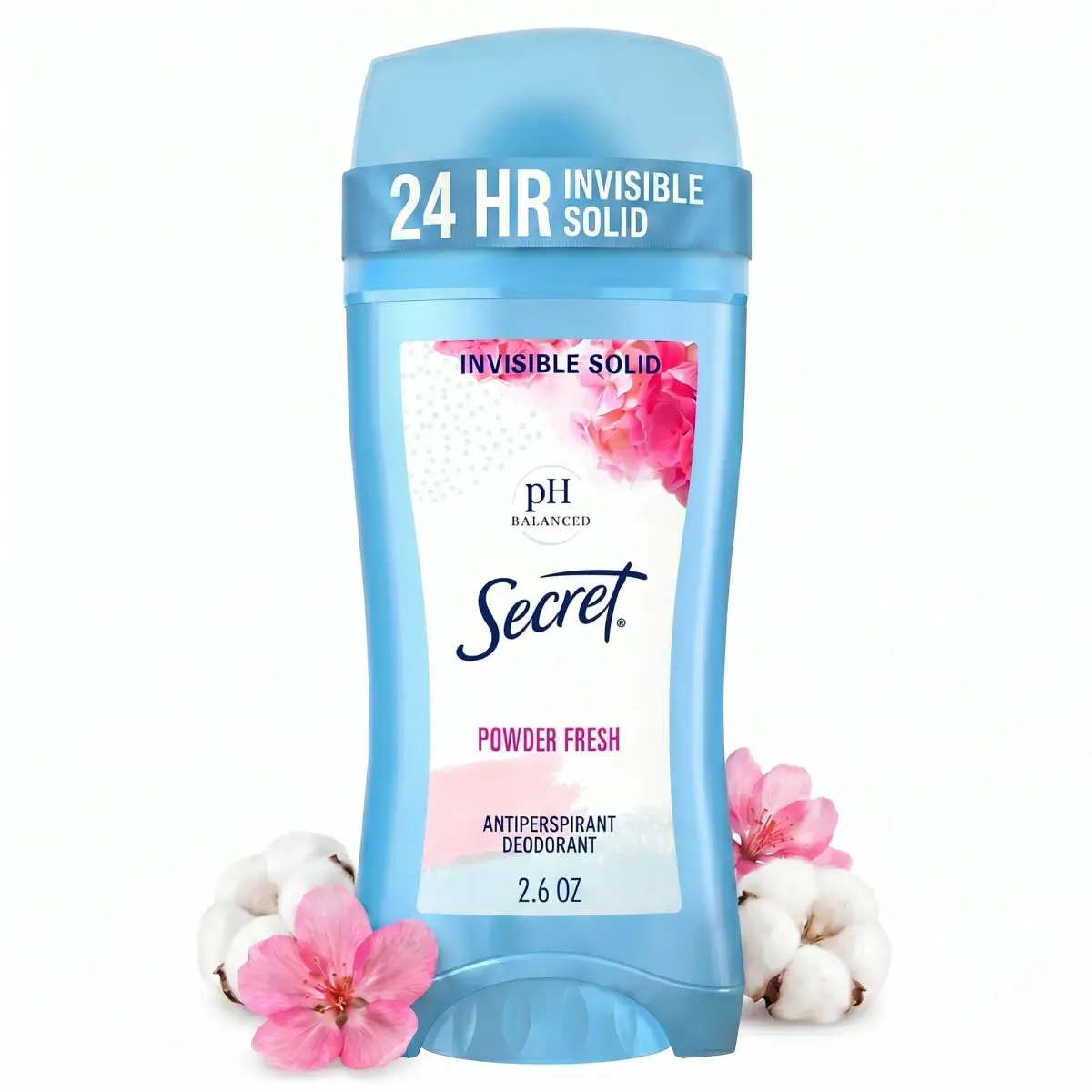 Secret Powder Fresh Invisible Solid Antiperspirant for Women 2.6 oz (73.7 g) | 24hr Sweat & Odor Protection - main product image