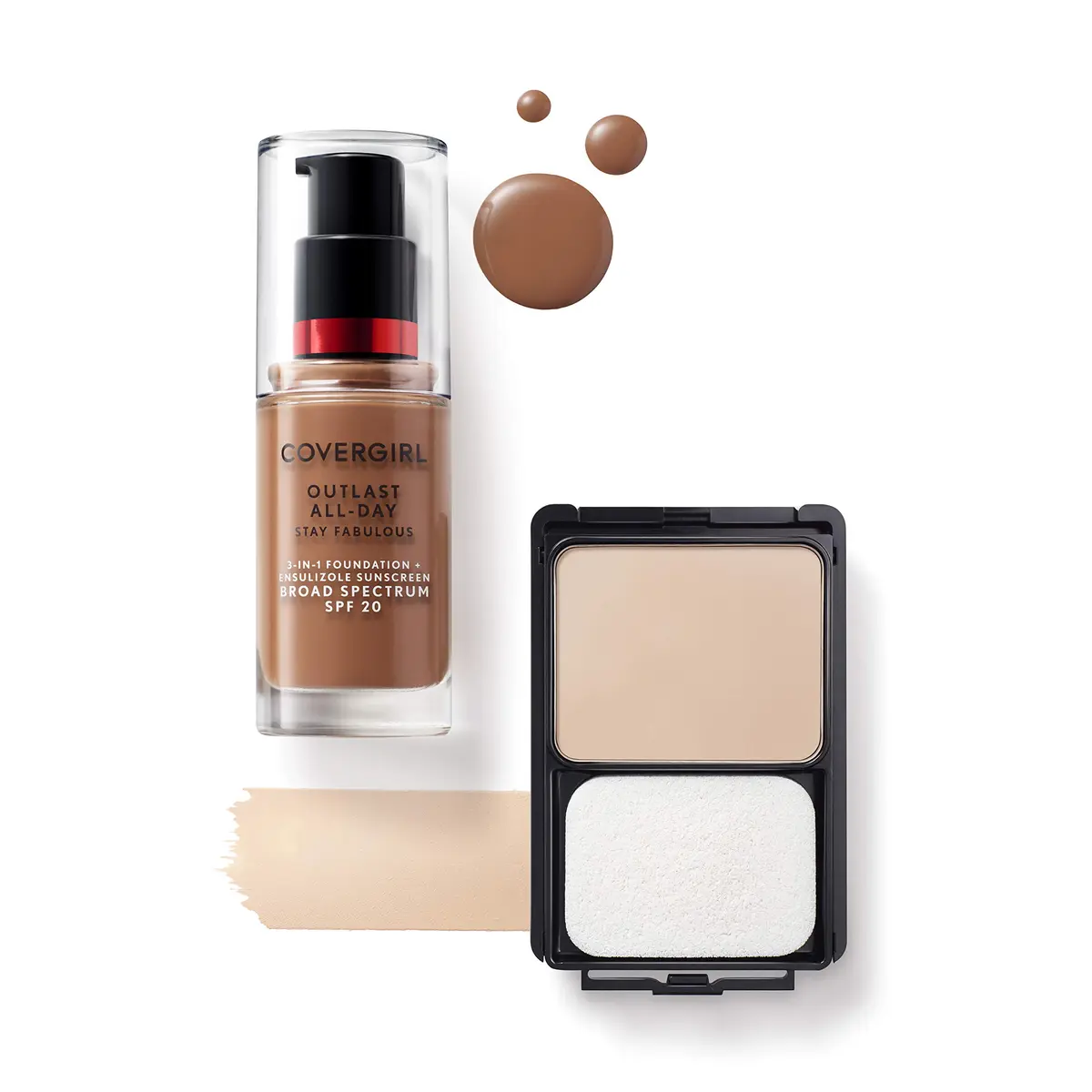 Covergirl Outlast All-Day Stay Fabulous 3-in-1 Foundation, Buff Beige, 30ml | Long-Lasting Matte Finish - view 3