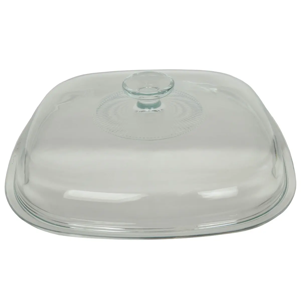 Pyrex Replacement Glass Lid for A-12 Casserole Dish | 10.5-inch Clear Oven & Microwave Safe Lid - main product image